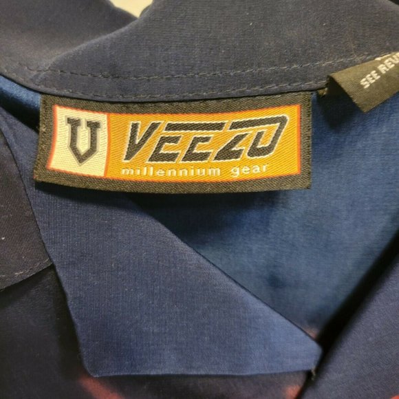 Veezu Millenium Gear Swordsman Button-Up Collared Shirt Size XL - Picture 2 of 7